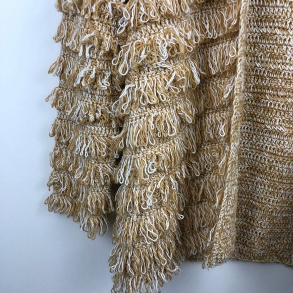 NEW MINKPINK Shaggy Oversized Fringe Cardigan - Picture 4 of 6